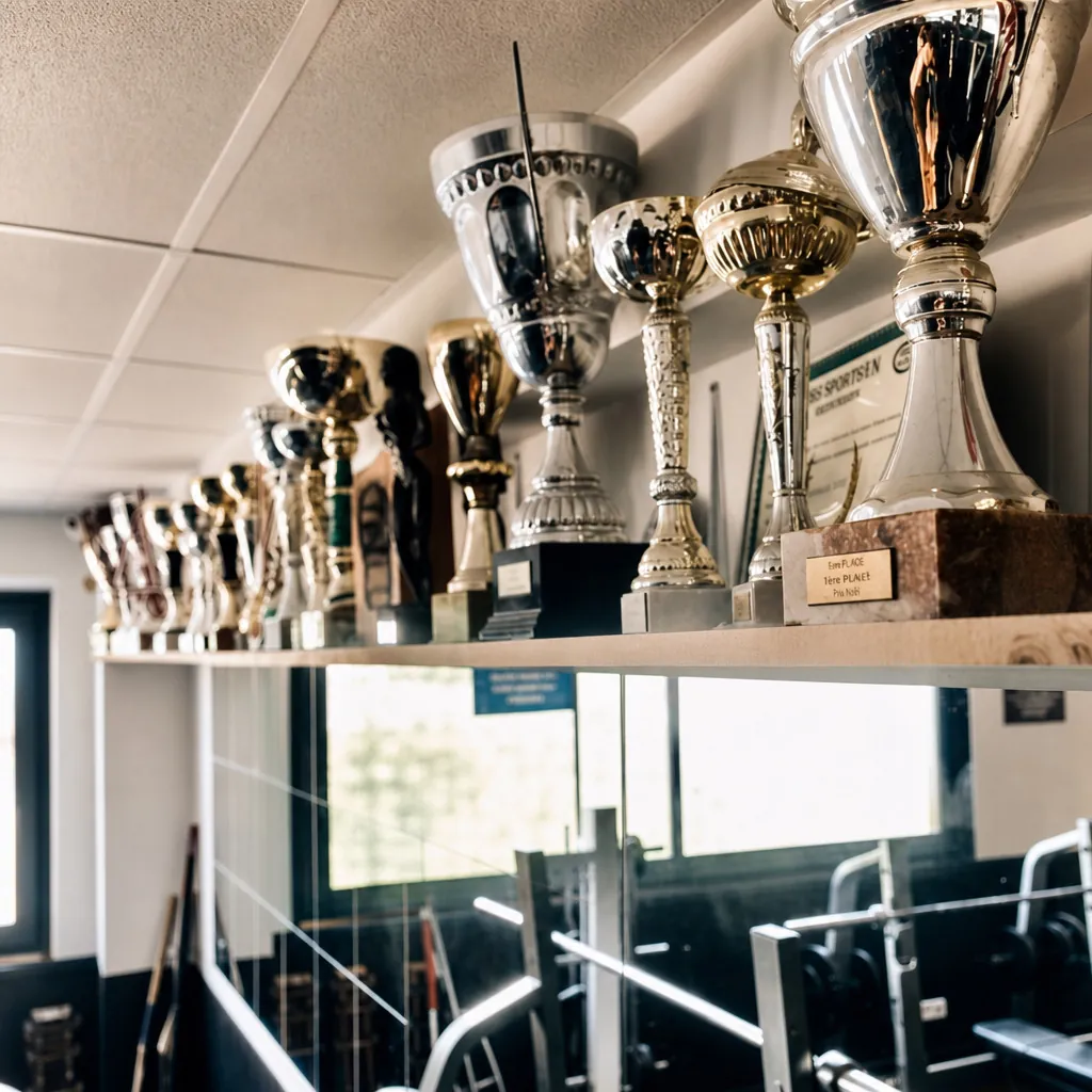 Trophées gagnés par les adhérents d’ABS Sport Gym en compétition